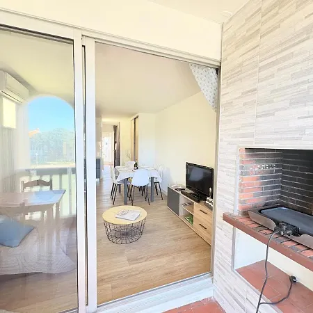 6 Pers Clim,piscine,parking,2 Balcons Apartmán Le Barcarès