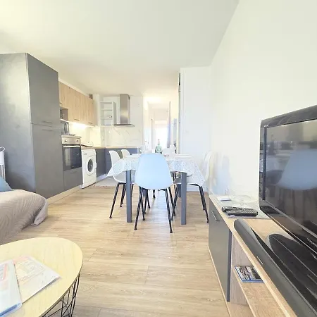 Apartmán 6 Pers Clim,piscine,parking,2 Balcons Le Barcarès